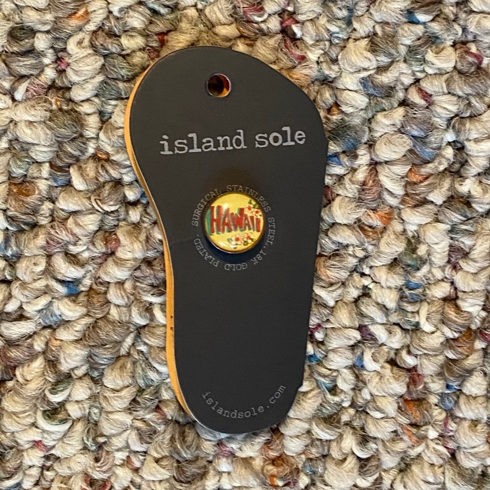 Island Sole Flip Flop Charm Hawaii Exclusive